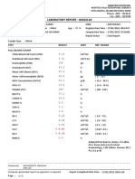 Full Blood Count Results