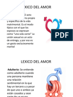 Lexico Del Amor Maria Fernanda