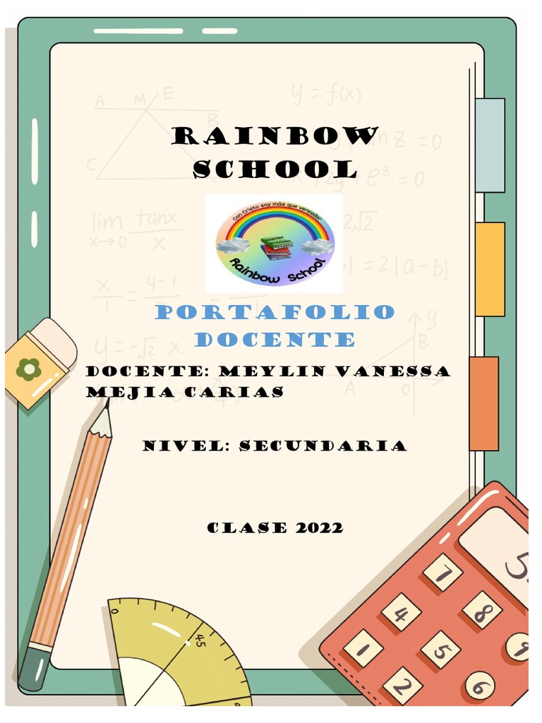 Portafolio Docente | PDF | Maestros | Aprendizaje