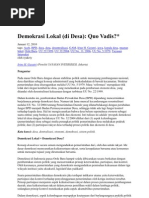 Download Demokrasi Lokal by sakti SN58282599 doc pdf