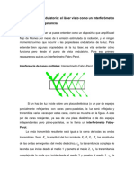 Laser Como Fabry Perot