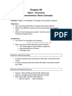 Chapter 09: Open - Economy Macroeconomics: Basic Concepts