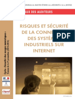 Rapport Auditeurs CIGREF INHESJ Securite Systemes Industriels