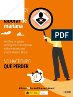 Cartel Evitemos Cancer Identificar Los Agentes