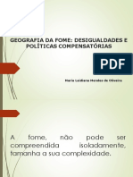 Geografia Da Fome e Politicas Compensatórias PDF