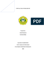 Report of Residency Activities