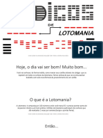 Mini Ebook Códigos de Lotomania