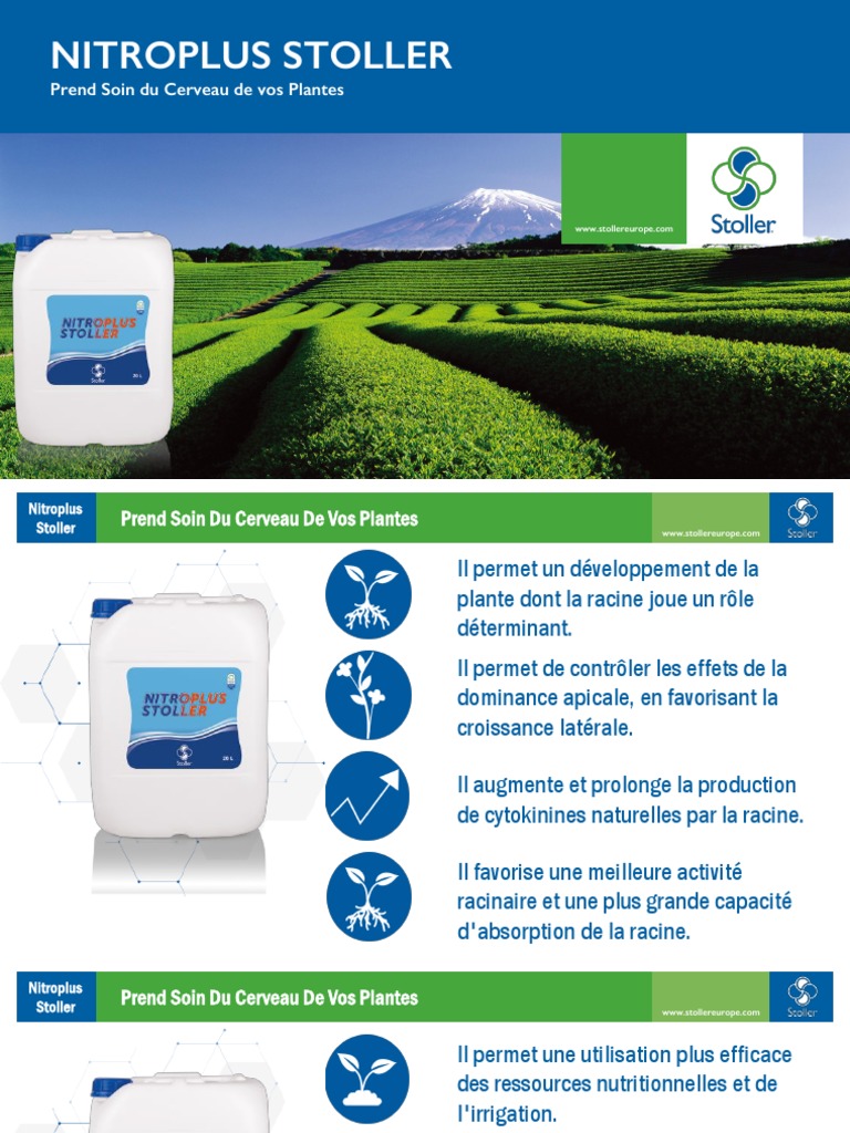 Nitroplus Stoller : Soins Racinaire Efficaces | PDF | Racine | Plantes