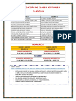 Organización Clases Virtuales