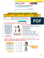 Ficha Martes 28 de Junio - Matematica