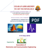 Kallam Haranadhareddy Institute of Technology: Association of Electronics and Communication Engineering