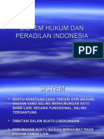 Sistem Hukum Dan Peradilan Nasional