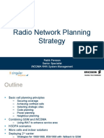 Radio Network Planning Strategy: Patrik Persson Senior Specialist WCDMA RAN System Management