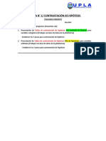 Práctica N°1 de Contrastación de Hipótesis