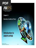 Introduction To Introduction To Ansys HFSS: CH T 3 1 Boundary Conditions Primer