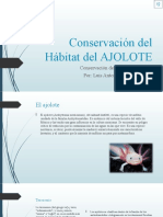 Conservación Del Habitad Del AJOLOTE