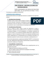 Esp. Tec. Adicional de Obra N°03