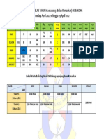 Jadual Tahun 6