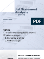 Financial Statement Analysis Tools (Part 1 of 2