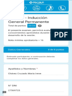 Examen - Inducción