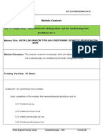 Module Content: Rac Servicing (Domrac NC Ii)