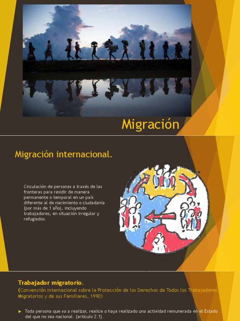 Causas y derechos de la migración | PDF | Migración humana | Economias