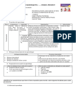 Sesión de Aprendizaje Comunicación31-05