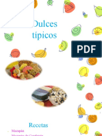 Recetas dulces típicos mexicanos optimizadas para