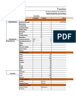 Presupuesto Gestion Proyecto