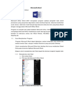 MENGETAHUI MS WORD