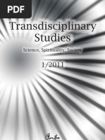 Download Basarab Nicolescu Transdisciplinary Studies - Science Spirituality Society TS4 No 1 2011 by Basarab Nicolescu SN58284300 doc pdf