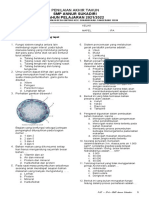 Soal PAT IPA 8 2122 AN NUR & KUNCI