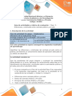 Guia de Actividades y Rúbrica de Evaluación - Fase 5 - Diferencias y Similitudes Entre Contrato Público y Privado