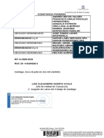 Constancia de Poderes MONTECINOS Con NAPKIN 1958