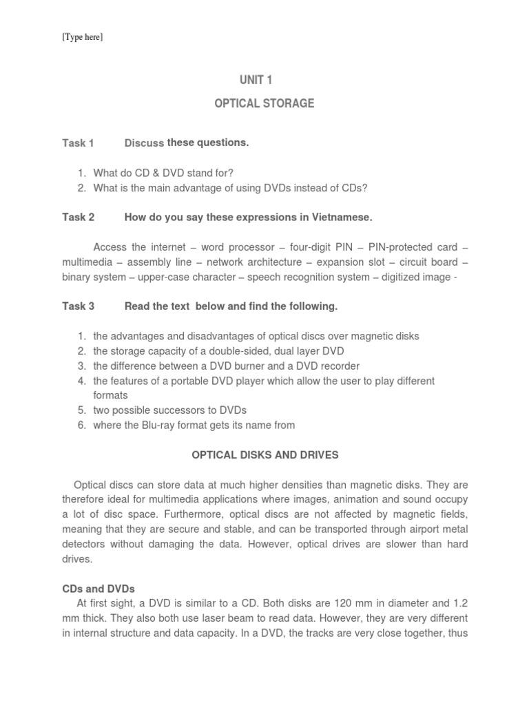 Understanding Optical Storage Devices | PDF | Dvd | Flash Memory