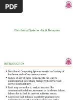 Distributed Systems - Fault Tolerance