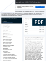 Buses Peñaflor: Horario y Mapa de La Línea BUSES PEÑAFLOR de Micro