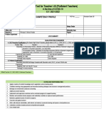 RPMS Tool for Proficient Teachers