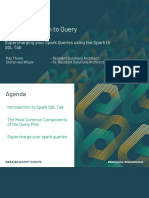 From Query Plan To Query Performance:: Supercharging Your Spark Queries Using The Spark UI SQL Tab