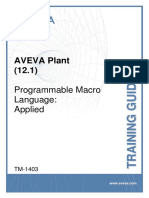 TM-1403 AVEVA Plant (12.1) PML Applied Rev 1.0