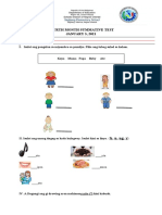 Fourth Month Summative Test 2021 2022