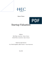 Startup Valuation Roig Vice N