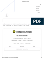 Bola Malaysia - Eticketing