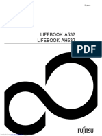 Lifebook A532 Lifebook Ah532: System Operating Manual