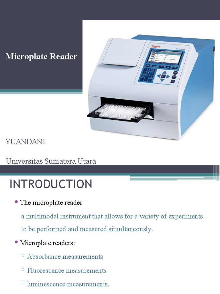 Materi Microplate Readers S3 PDF Chemistry Scientific Techniques