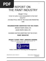 Download Paint Industry Project by Manmeet Singh Sachdeva SN58285448 doc pdf