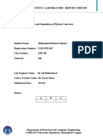 Power Electronics Laboratory Report-Eee338