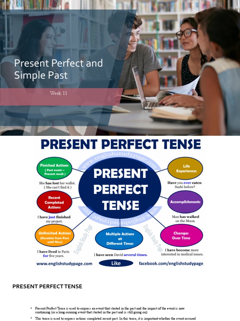 Present Perfect vs Simple Past Guide | PDF | Verb | Perfect (Grammar)