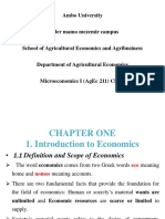 Microeconomics I (AgEc 211