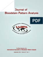 Journal of Bloodstain Pattern Analysis